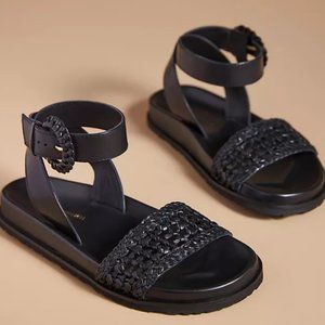 Anthropologie woven sandals size 7/7.5 (size 38)